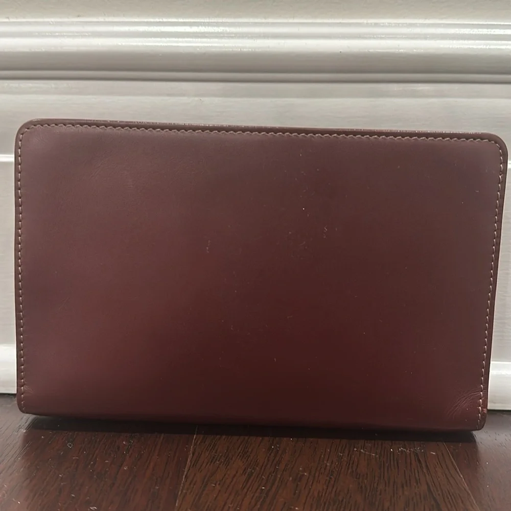 Cartier pouch mast line Bordeaux Women Men Authentic - Picture 2 of 6